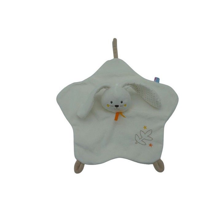 Doudou lapin plat Doumou XL Sucre d’Orge