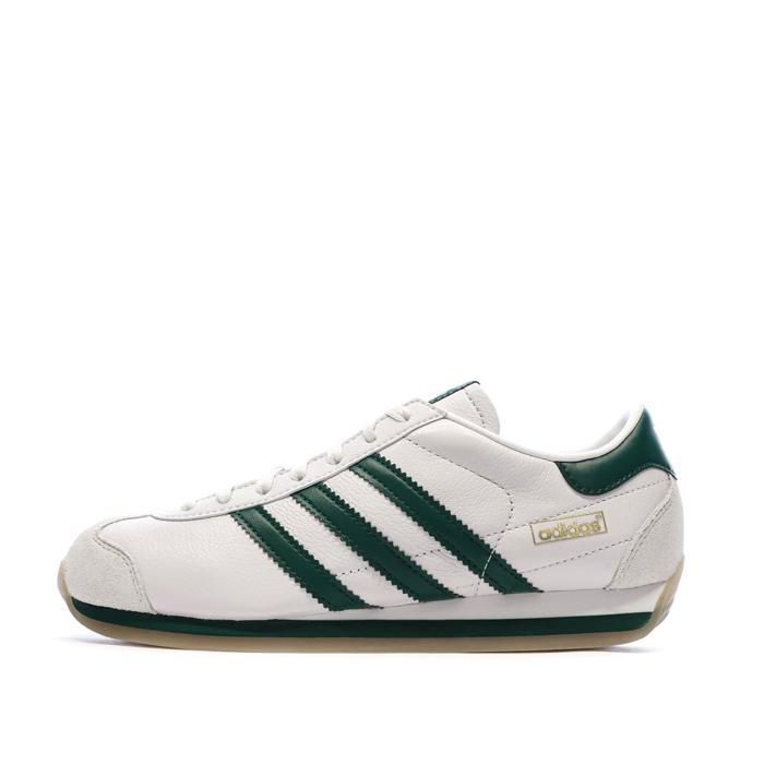 Adidas Baskets Blanc/Vert Homme Adidas Country Japan
