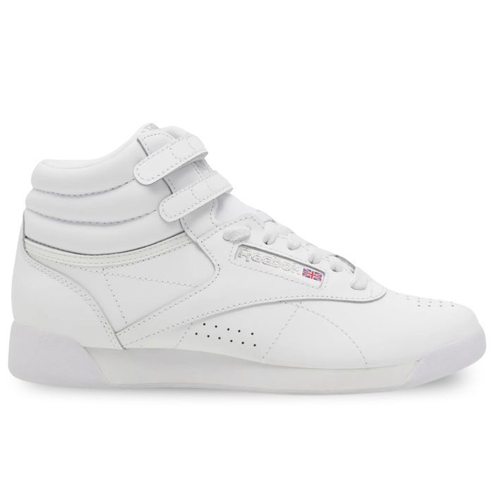 Reebok Freestyle Hi Basket Femme - Blanc - 100000103 Reebok Freestyle Hi Basket Femme - Blanc - 100000103
