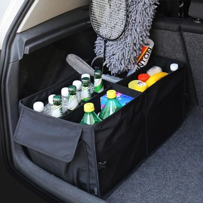 Filet De Rangement Auto - 2 Pièces - Nylon élastique - Pour Coffre, Siège, Camping-car, Maison