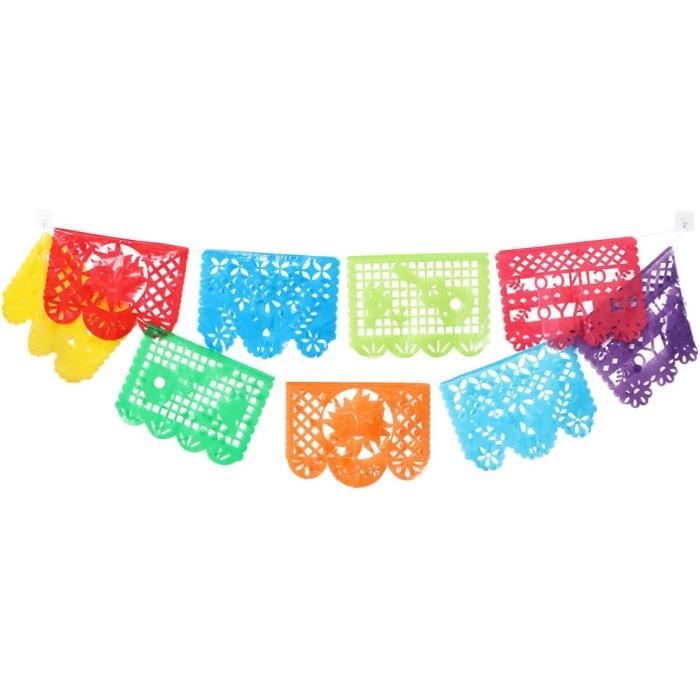 Guirlande De Fanions Triangulaires En Tissu Orange Et Noir, Motif Crâne, Chauve-souris, Décoration De Fête D'Halloween, Anniversaire, Thanksgiving