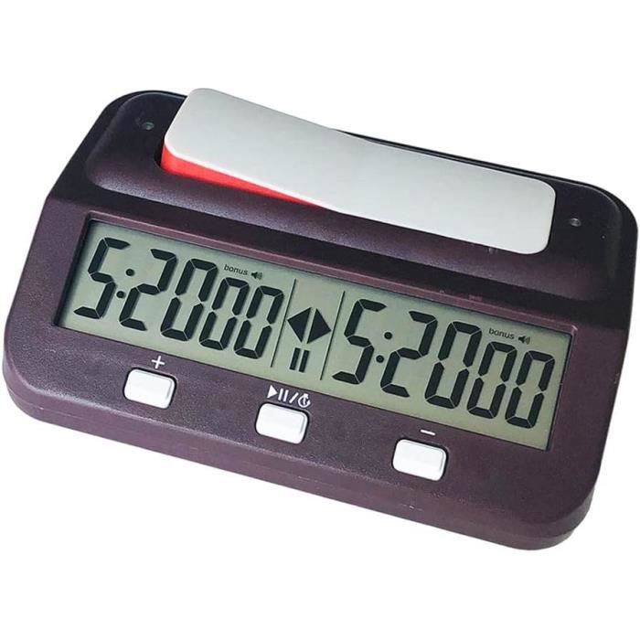 Chronomètre Digital DGT 1001 Pour Échecs - Timer 2 Joueurs - Compte à Rebours Et Compteur - Programmable