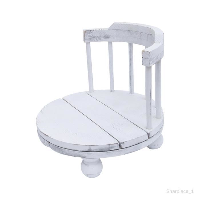Dinntty Accessoires Photo Bébé Balançoire En Bois Suspendue - Thème Photographie Nouveau-Né