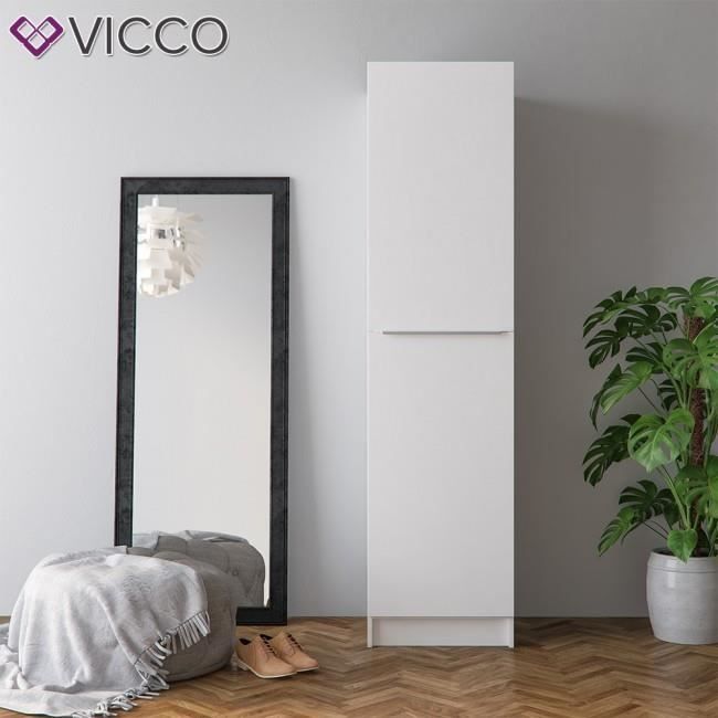Armoire Ouverte Etagere Blanche 50 X 200 X 50 Cm Porte D Armoire Achat Vente Chambre Complete Armoire Ouverte Etagere Bla Cdiscount