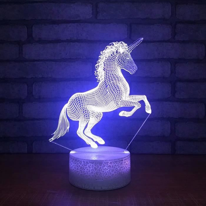 DEL Star Light Up Bouteille joli cadeau pour un cheval amant pour Noël anniversaire