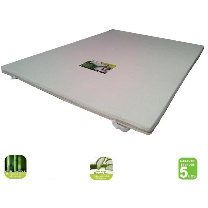 surmatelas a memoire de forme 80x200