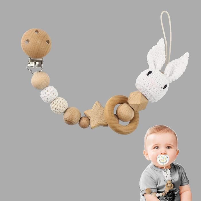 Artestar Attache Sucette Bebe Accroche Tetine Jouet Poussette Clip Attache Tetine Tetine Personnal E Attache Sucette Bois Preno333 Cdiscount Puericulture Eveil Bebe