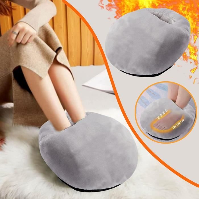 Chauffe-pieds chauffant électrique, auto-off Ultra Soft Flannel Cou
