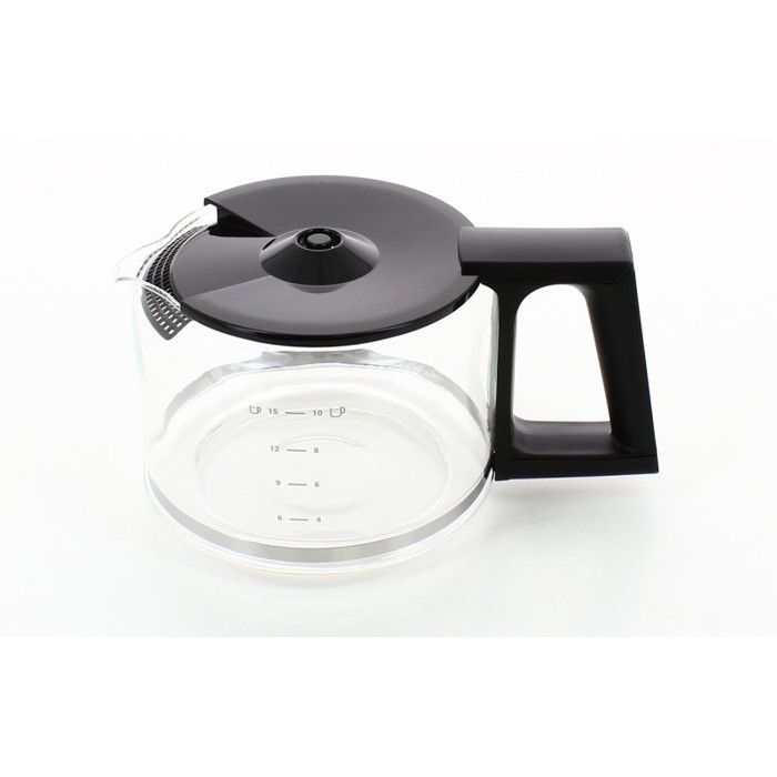 Verseuse avec couvercle  SS-986844 pour Cafetière - Expresso broyeur  EQUINOX TEFAL
