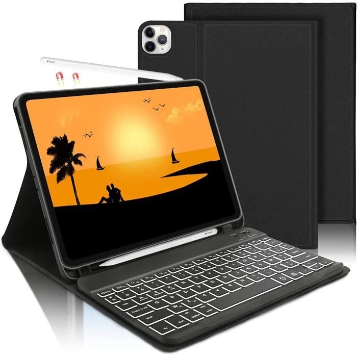 Accessoires de tablette pour iPad Air 4 10.9 Pro 11 2021 2020, étui clavier  avec souris pour iPad Air 3 10.5 10.2 7 7ème 8ème 9ème génération Luopan  Tab Couvertures (couleur : rose saumon, taille : Air 4 10.9 2020) :  : Électronique