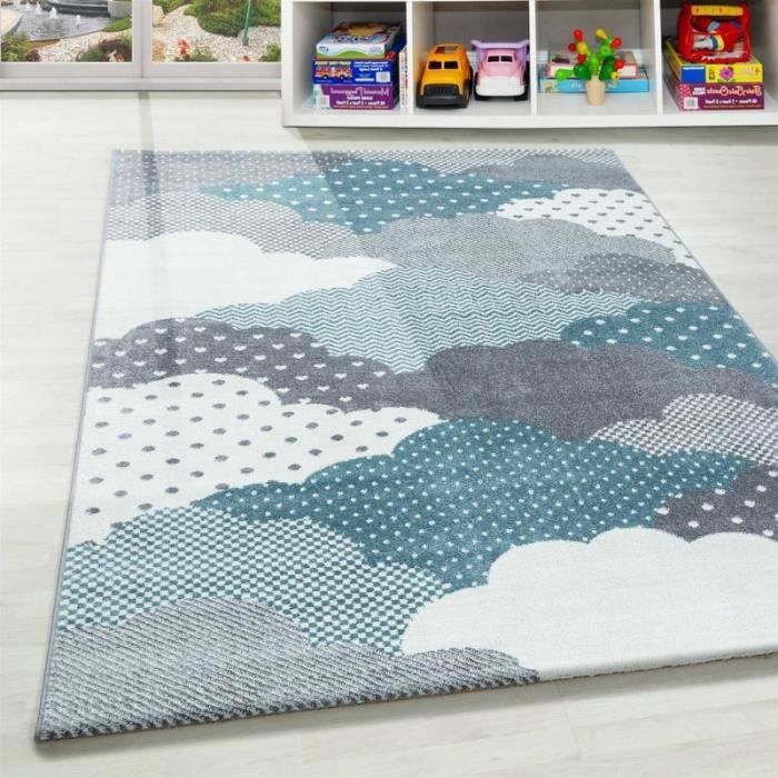 Tapis Enfant Chambre De Bebe Motif Nuages Bleu Gris Blanc 80x150 Cm Achat Vente Tapis Cdiscount Tapis Enfant Chambre De Bebe Motif Nuages Bleu Gris Blanc 80x150 Cm Achat Vente Tapis Cdiscount