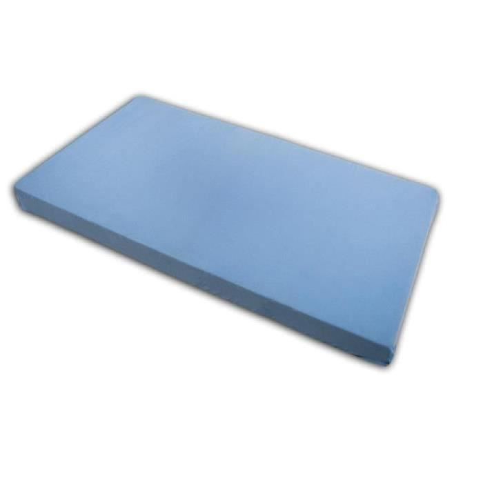 Matelas - LILOKIDS - NELE - Mousse froid - Bleu - 90x200 cm