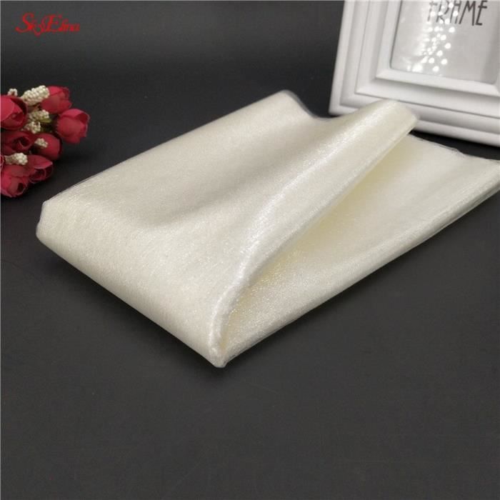 Rouleau Tulle Blanc 48 Cm X 10 M – Pour Décoration Mariage, Tutu, Artisanat