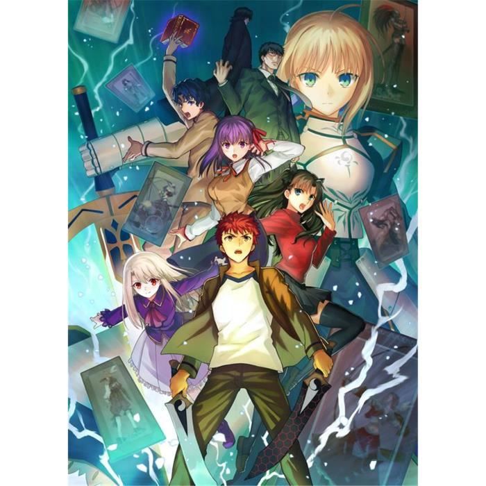 KMNC-25 Zshcf 3D Diy Numbered Digital Diamond Painting Kit, Fate-Stay ...