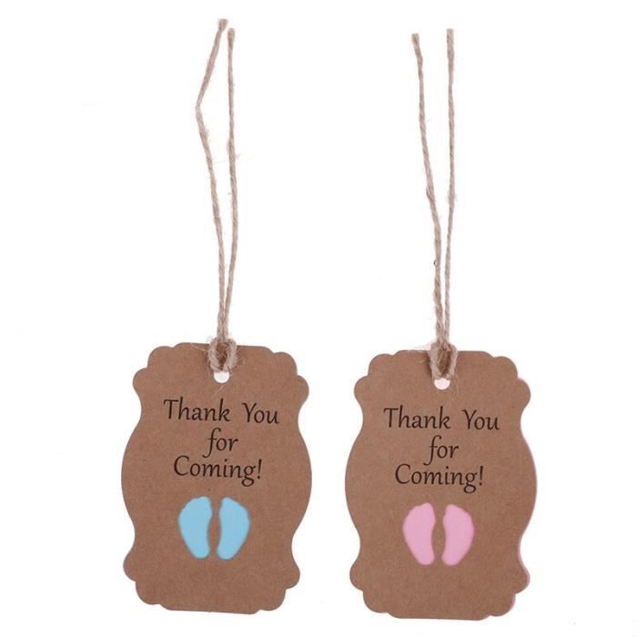 Nouveau 50pcs Merci Pour Venir Kraft Papier Etiquette Garcon Bebe Douche Cadeau Etiquettes Emballage Fille Fete D Anniversai He1234 Cdiscount Maison Nouveau 50pcs Merci Pour Venir Kraft Papier Etiquette Garcon Bebe Douche Cadeau Etiquettes Emballage Fille Fete D Anniversai He1234 Cdiscount Maison