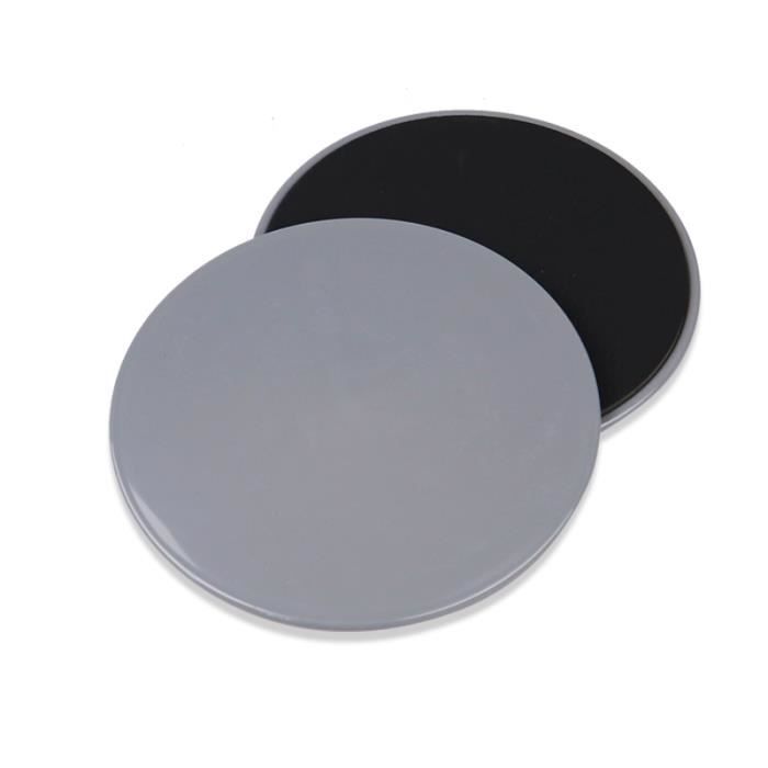 HERCHR Disques De Glisse Pour Fitness - Plaques Coulissantes Double Face Pour Entraînement Core, Yoga, Pilates - Lot De 2