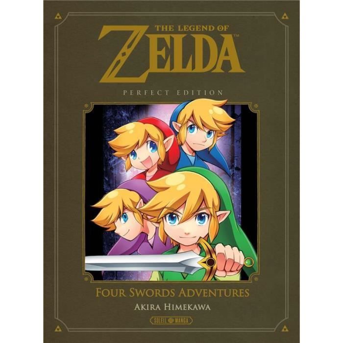 Livre - the legend of Zelda - perfect edition ; four swords