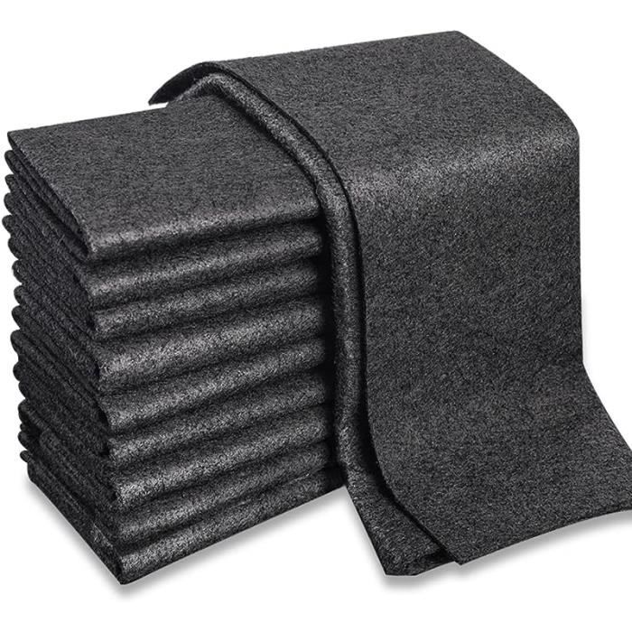 Chiffon de Nettoyage Magique Lot de 10 Lingettes Essuie pour Cuisine Voiture Menage Verre Vitre Vaisselle