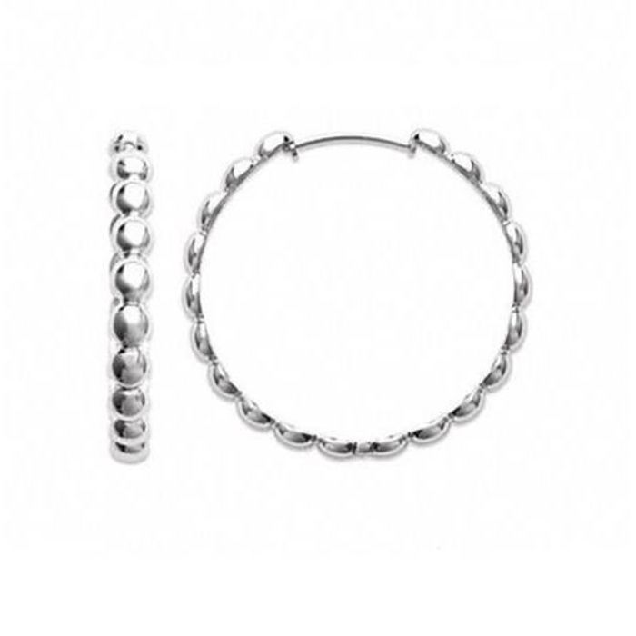 Boucles d'Oreilles Créoles en Argent 925/1000-1,2cm