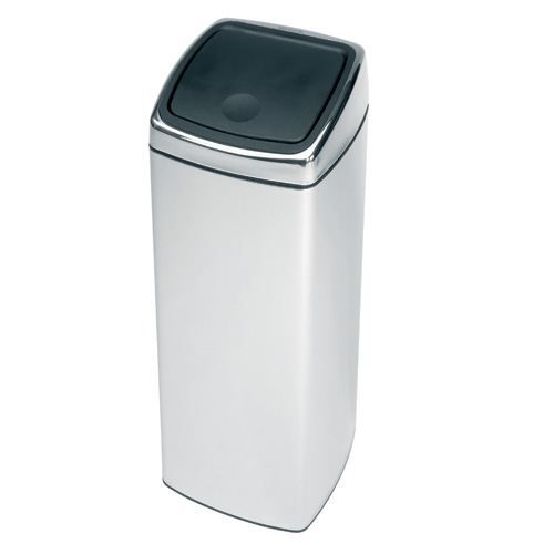 Brabantia Bo Touch Bin, 11 + 23L, avec seaux intérieurs en plastique - Mineral Concrete Grey Brabantia Bo Touch Bin, 11 + 23L, avec seaux intérieurs en plastique - Mineral Concrete Grey