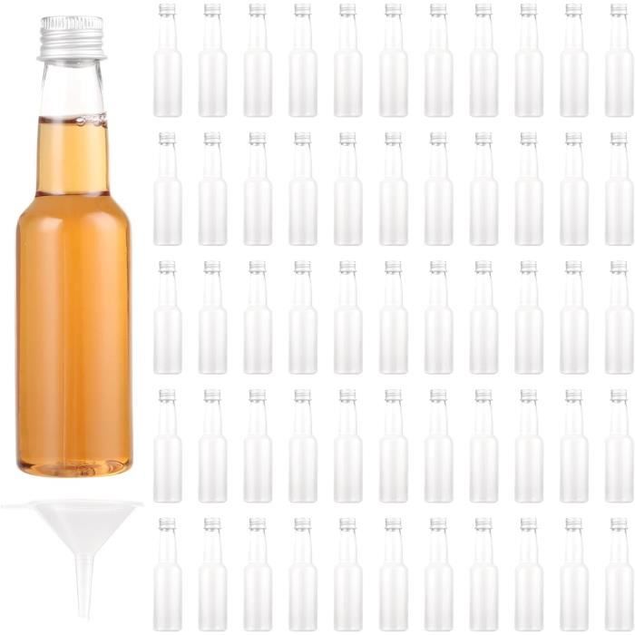 Lot De 3 Bouteilles En Aluminium 100 Ml – Réutilisables, Bouchon Anti-fuite – Pour Vélo, Course, Camping