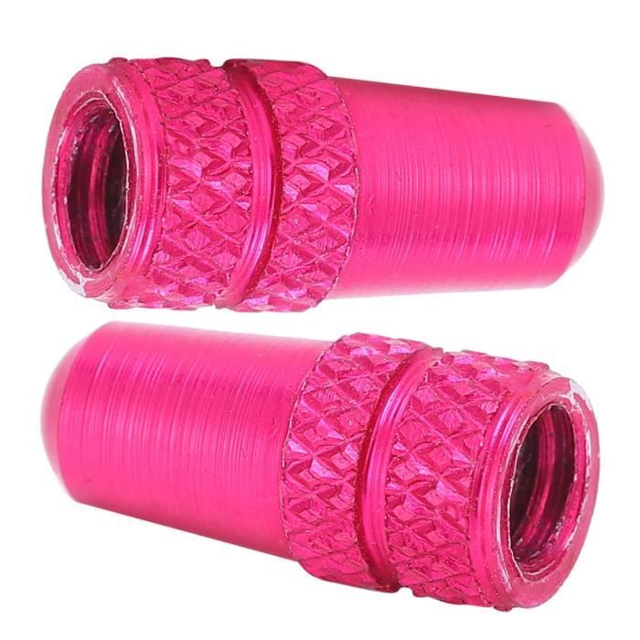 Bouchons De Valve Presta/Schrader En Alliage D'aluminium - Avec Adaptateur Et Outil De Dévissage, Lot Coloré