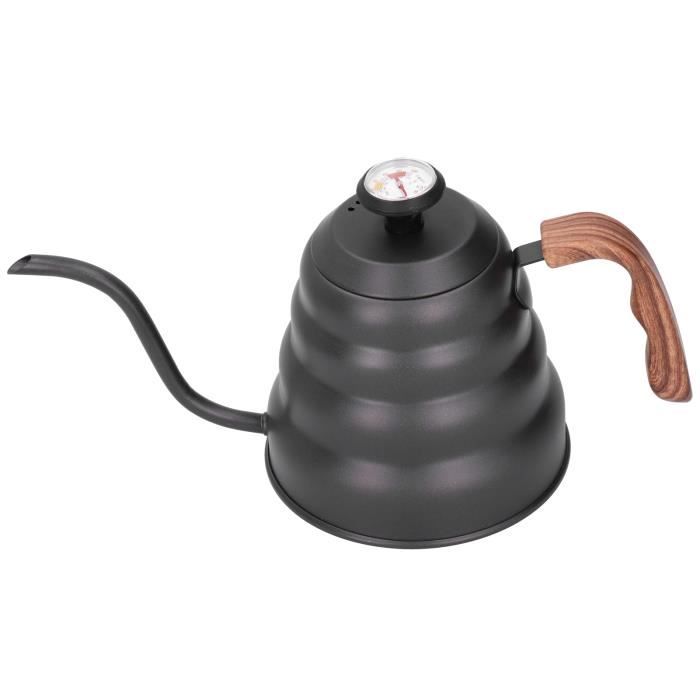 XZNGL Bouilloire Électrique En Acier Inoxydable Bouilloire Col De Cygne 800ml Th I Re Pour Caf Et Th Avec Chauffage Rapide Arr T Automatique Protection Contre L