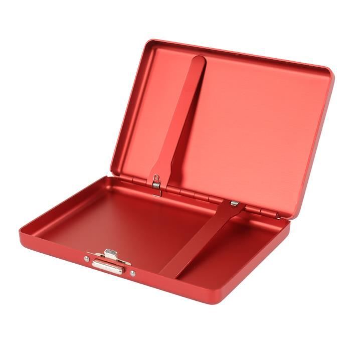 DEQORI Boîte à Clés Blanche - 30 X 30 Cm - Motif Brillant - Boîte à