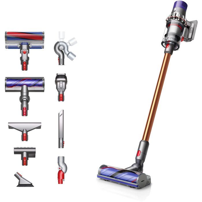 DYSON - Aspirateur balai sans fil - Cyclone V10 Absolute+ - 151 AW - Autonomie 60 min - Accessoires complets DYSON - Aspirateur balai sans fil - Cyclone V10 Absolute+ - 151 AW - Autonomie 60 min - Accessoires complets