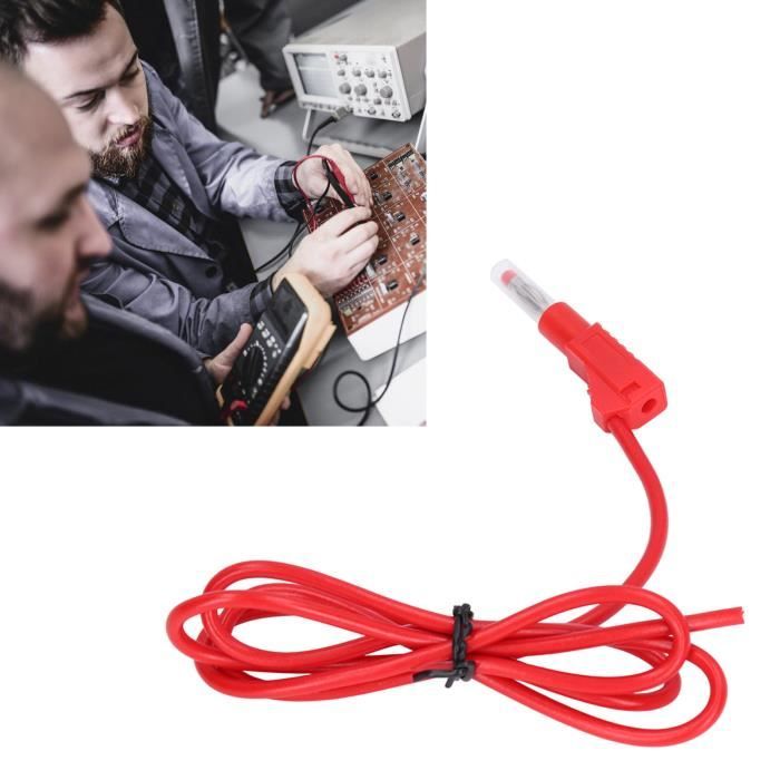 Proster Cordon De Test Banane 4mm Vers Pince Crocodile 20A 1000V Câble