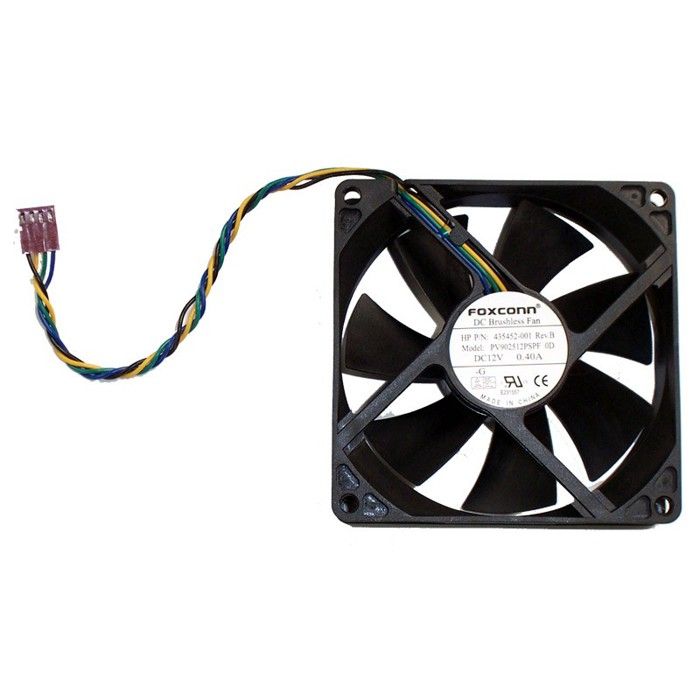 Ventilateur HP 435452-001 Pv902512Pspf 0D Foxconn Brushless Fan Elite 8000 Sff