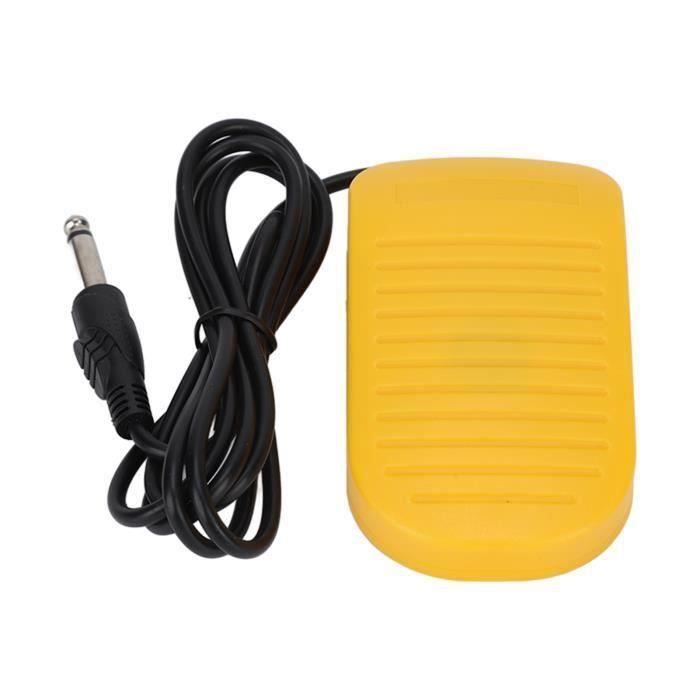Interrupteur Au Pied 16A 250V Avec Réinitialisation Automatique - Pédale Commande Pour Outils Électriques Comme Dremel