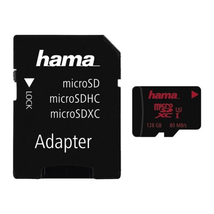 Hama microSDXC UHS I Classe 3 Neuf - vue 2
