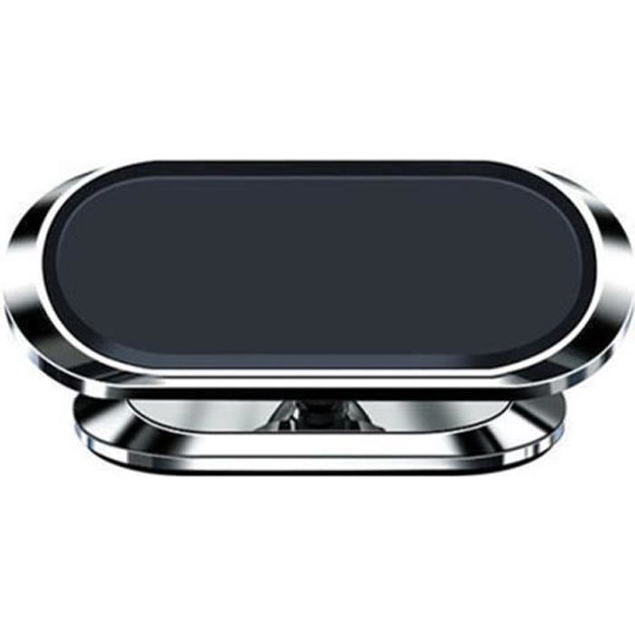 Support Magnétique Rotatif 360° Pour Téléphone Voiture – Universel Et Facile à Installer