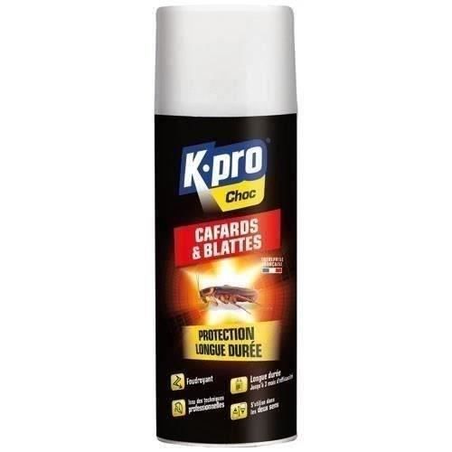 K.pro - A&eacute;rosol foudroyant contre cafards et blattes 400ml kapo