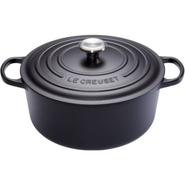 Cocotte en fonte - LE CREUSET - Ronde - 26cm - Émaillée - Compatible tous feux