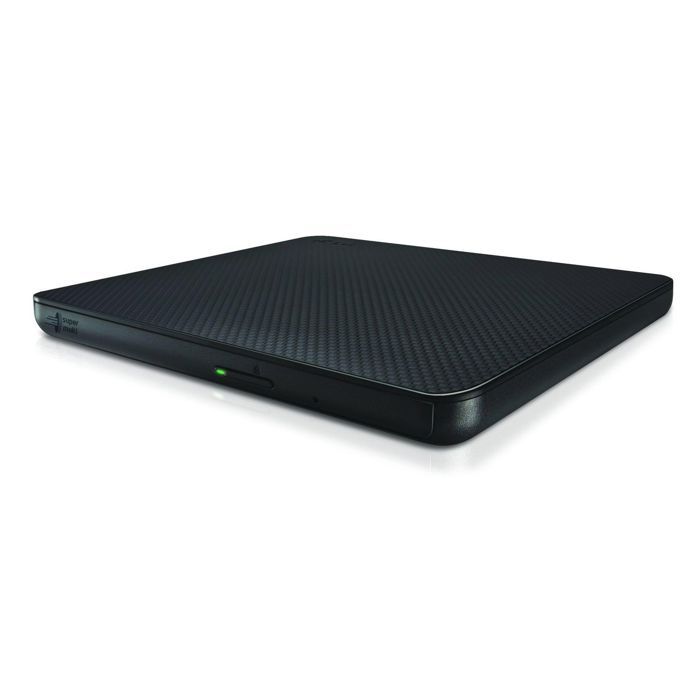 Graveur DVD - LG - GP60NB60 - Externe - USB 2.0 - Ultra Slim - Noir