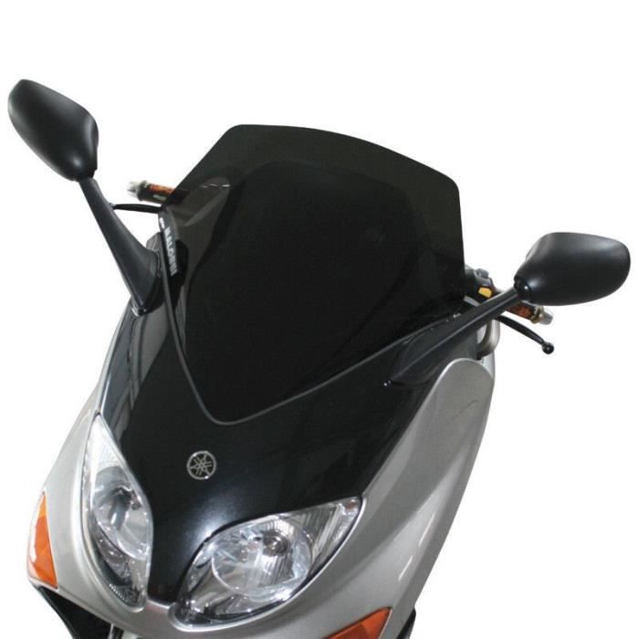 Pare-brise Bulle Ermax Pour Yamaha TMAX 500 (2001-2007) - Hauteur 71 Cm, Gris