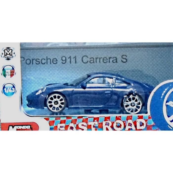 Miniature NZG Porsche 911 Carrera Speedster - 1:43 - Métal Argenté - Neuve En Boîte