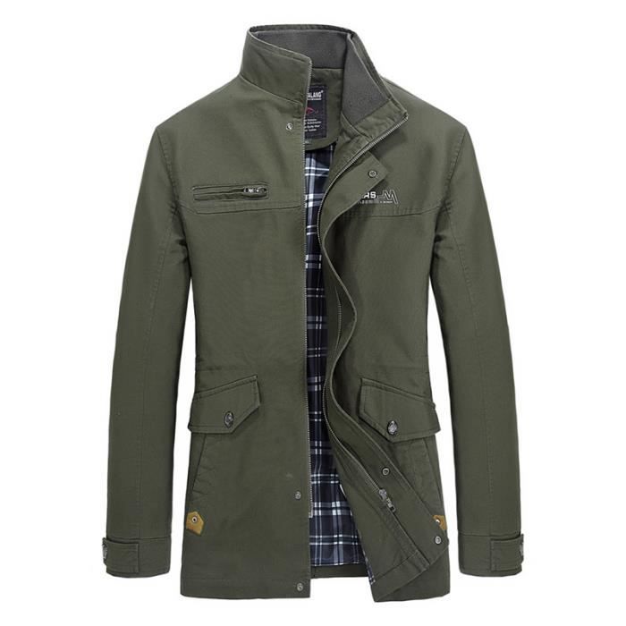 Veste longue, homme