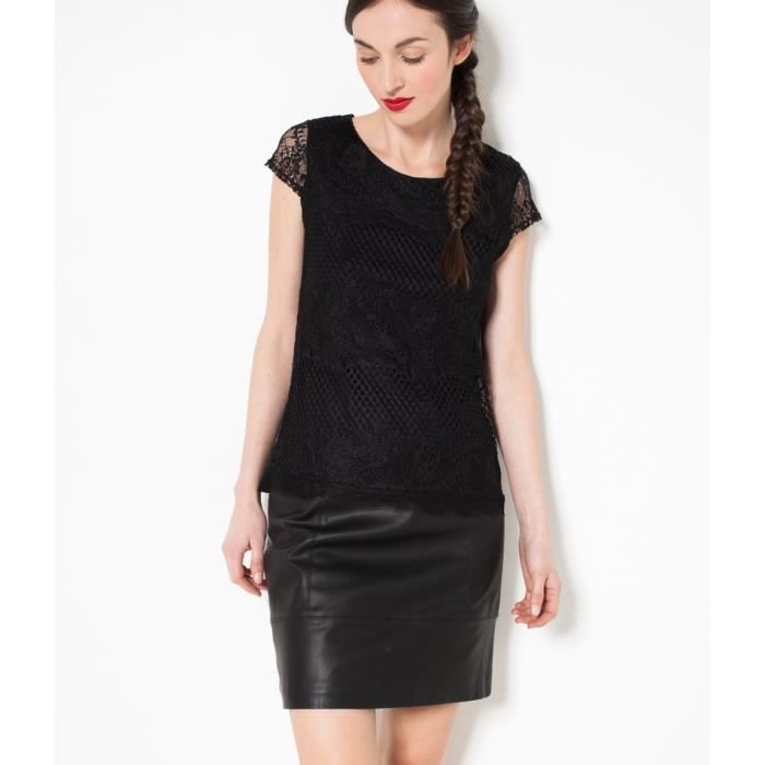 Femme Camaïeu T-shirt noir a message Noir | T-Shirts, Débardeurs · Frank  Bruce