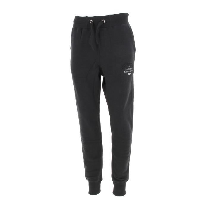 Pantalon de survetement noir pour homme Quiksilver Look streetwear Taille ajustable Respirant Noir Cdiscount Sport