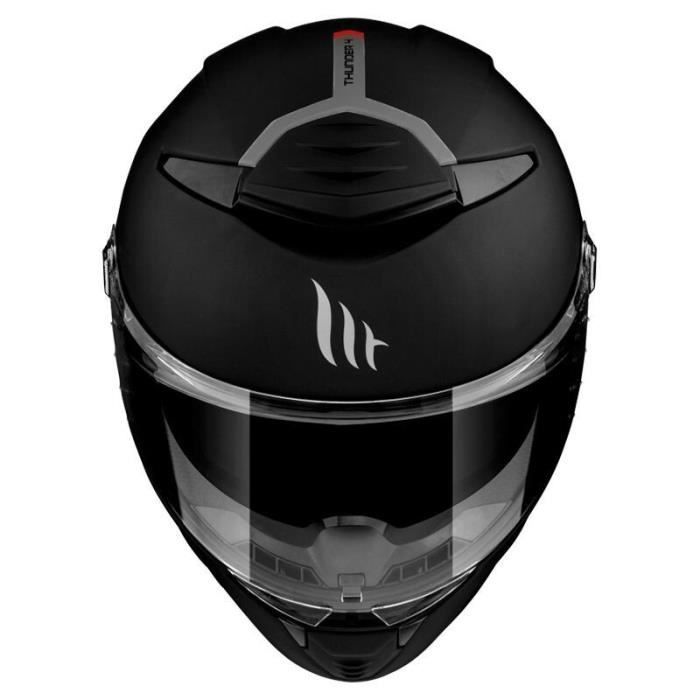 Casque moto intégral double ecrans MT Helmets Thunder 4 Sv (Ece 22.06) - noir mat - XS (53/54 cm)