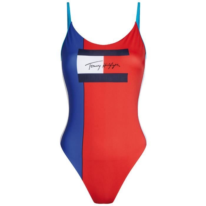 maillot 1 piece tommy hilfiger