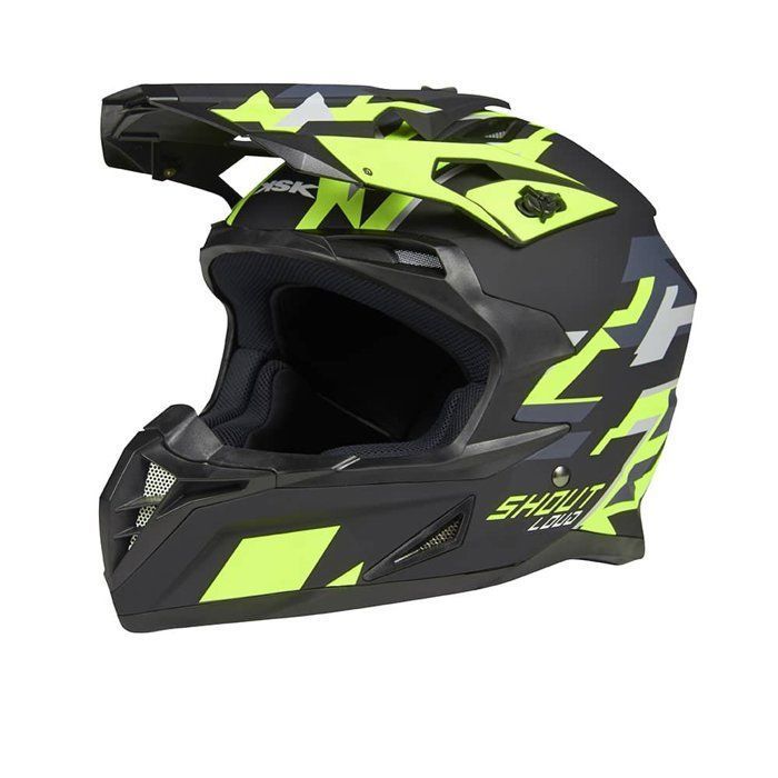 Casque cross Shout KSK - SCOOTEO