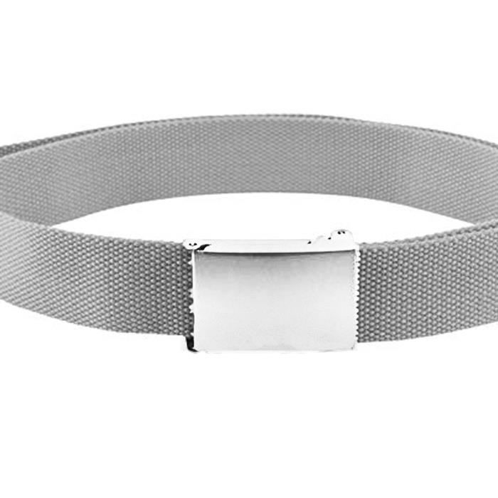 Ceinture Double Boucle Imprimé Lettres Youth Project White Brown - Mode
