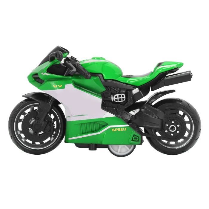 Jouet Moto Alliage Pull-Back - Simulation Moto Pour Enfants 3+ Ans | Cadeau Anniversaire Déco