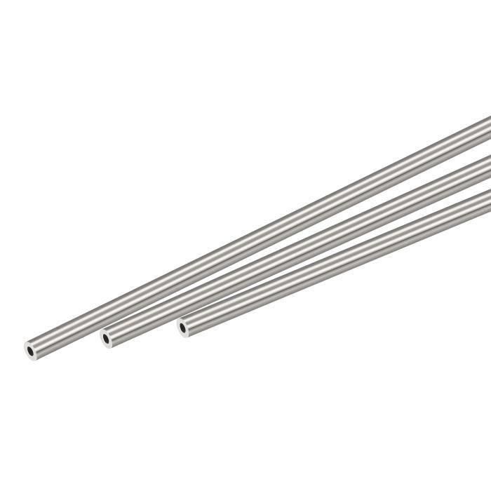 Tube Acier Inoxydable 304 - Ø Extérieur 24 Mm, Choix Ø Intérieur 12-20 Mm, Tube Métallique Robuste Et Anticorrosion