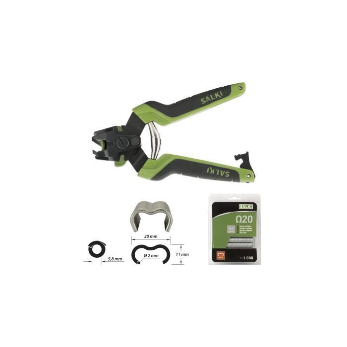 SALKI FSK20C Fencing Stapler Pack - Stapler For Fences And Mesh With - View #10