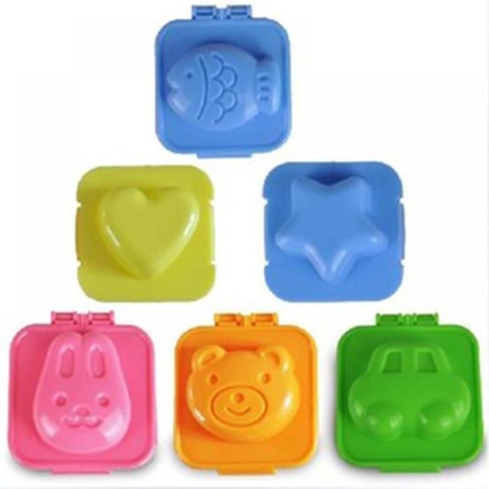 Moule à œufs Bouillis Japonais - Formes Lapin Et Ours, Pour Bento, Fabriqué Au Japon